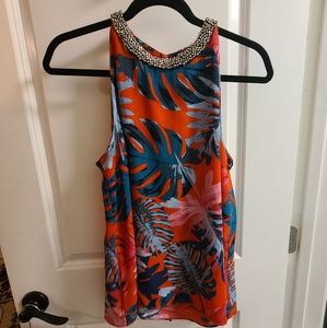 Jennifer Lopez Sleeveless Blouse